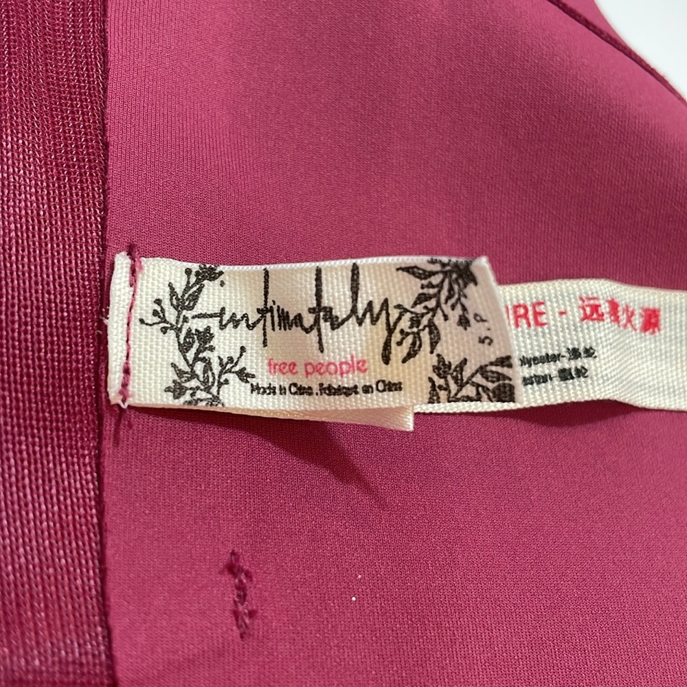 Free People Bra Size S Underwire With Wide Adjustable Straps EUC - Picture 3 of 8